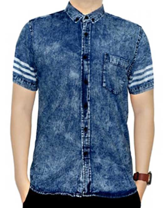 Kemeja Jeans Pria